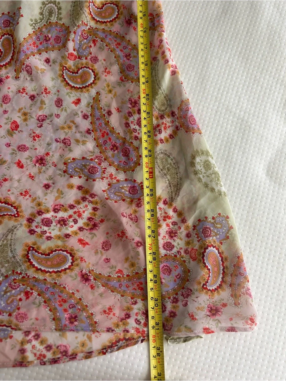 Vintage Floral Paisley Print Slip - Ivy & Annabelle Intimates - Picture 10 of 10
